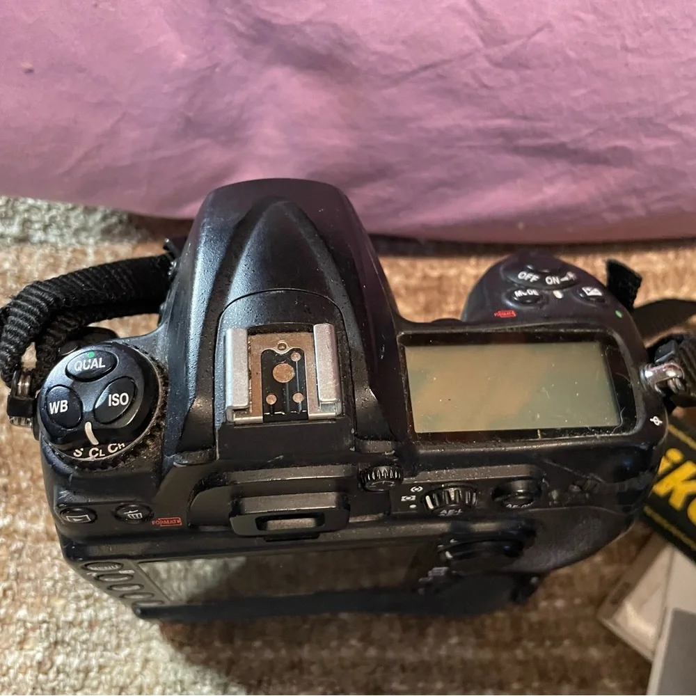 Nikon D300 DSLR camera body with MB-D10 battery grip